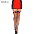 Nurse Mesh High Socks Stockings